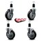 Service Caster Assure Parts 190WTCPK4 Replacement Caster Set, 4PK ASS-SCC-EX20S514-PPUBBLK-2-TLB-2-112 - alternate 2